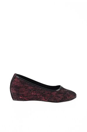 Bordo  Kadın Babet K0582071099