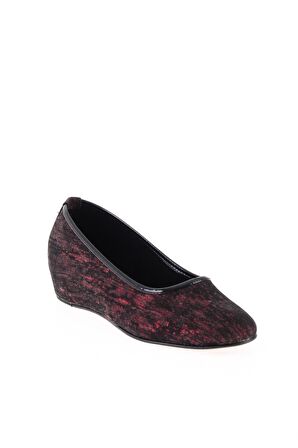 Bordo  Kadın Babet K0582071099