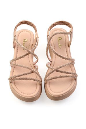 Nude  Kadın Sandalet K05823022909