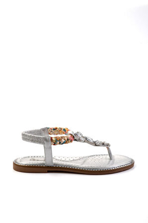 Gümüş  Kadın Sandalet K05823120487