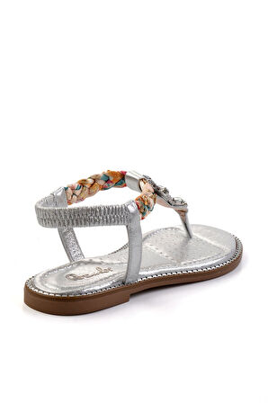 Gümüş  Kadın Sandalet K05823120487