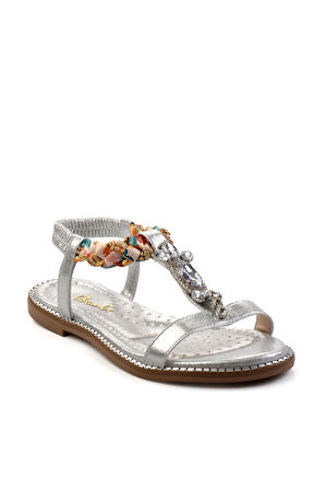 Gümüş  Kadın Sandalet K05823120587