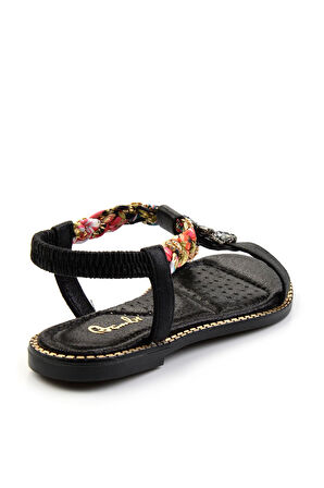 Siyah  Kadın Sandalet K05823120587