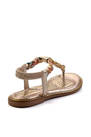 Altın  Kadın Sandalet K05823120487