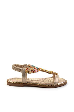 Altın  Kadın Sandalet K05823120587