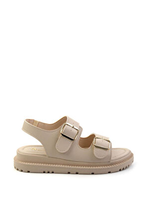 Bej  Kadın Sandalet K05875100209