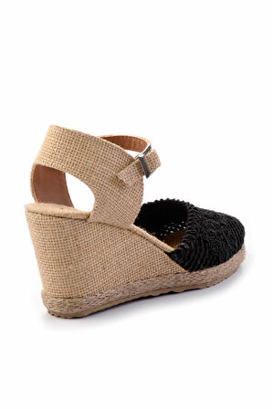 Siyah  Kadın Espadril K05874050316