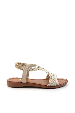 Bej  Kadın Sandalet K05891050716