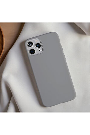 İphone 7 Uyumlu Içi Kadife Lansman Silikon Kılıf Yumuşak Doku Hissi Kapak