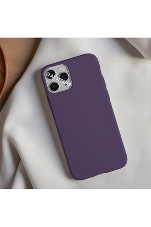 İphone Se 2.nesil (2020) Uyumlu Içi Kadife Lansman Silikon Kılıf Yumuşak Doku Hissi Kapak