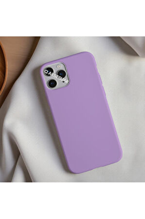 İphone Se 2.nesil (2020) Uyumlu Içi Kadife Lansman Silikon Kılıf Yumuşak Doku Hissi Kapak