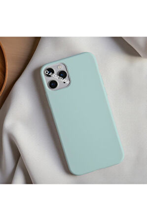 İphone Se 3.nesil (2022) Uyumlu Içi Kadife Lansman Silikon Kılıf Yumuşak Doku Hissi Kapak