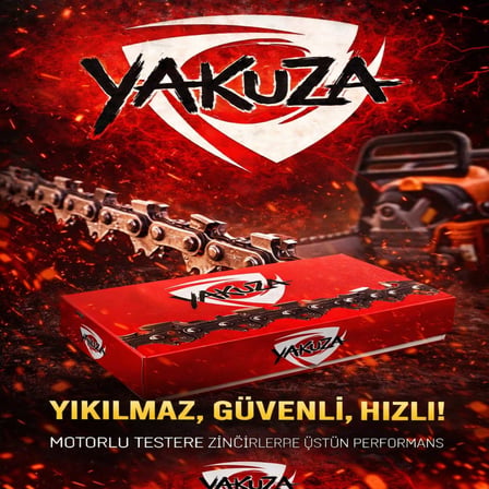 MOTORLU TESTERE ZİNCİR 3/25 34 DİŞ YAKUZA 1.3MM