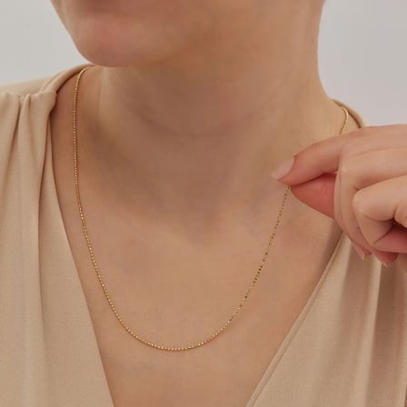 Top Zincir Top Kolye