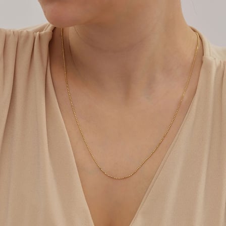Top Zincir Top Kolye