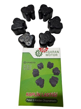 CFMOTO 450SR / 450NK / CL-X 700 / 800MT Kaplin Lastiği (6'lı Set)-oem 6AQV-110011-1000