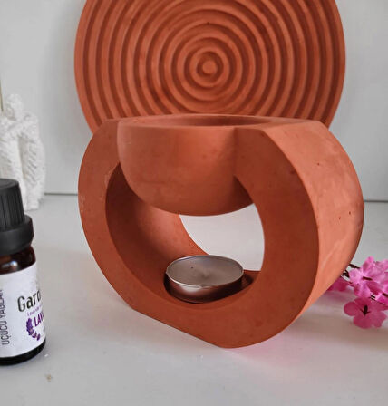 Kiremit Minimalist Beton Buhardanlık Aromaterapy