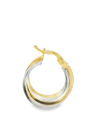 Cigold Taşsız Küpe 14 Ayar Altın 2.21 Gr OA-K1TB01019321