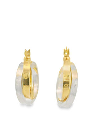 Cigold Taşsız Küpe 14 Ayar Altın 3.58 Gr OA-K1TB01019322