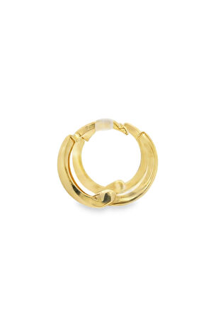 Cigold Taşsız Küpe 14 Ayar Altın 1.36 Gr OA-K1TB01029337