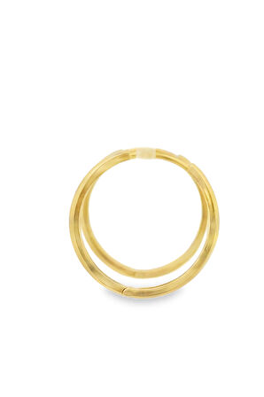 Cigold Taşsız Küpe 14 Ayar Altın 2.75 Gr OA-K1TB01029344