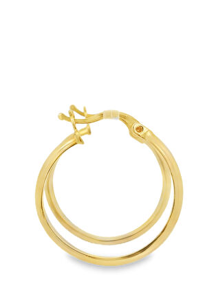 Cigold Taşsız Küpe 14 Ayar Altın 2.02 Gr OA-K1TB01029348