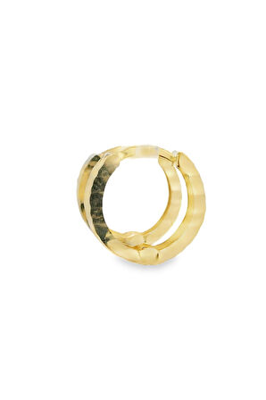 Cigold Taşsız Küpe 14 Ayar Altın 1.61 Gr OA-K1TB01029353