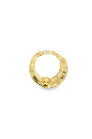 Cigold Taşsız Küpe 14 Ayar Altın 1.35 Gr OA-K1TB01029359
