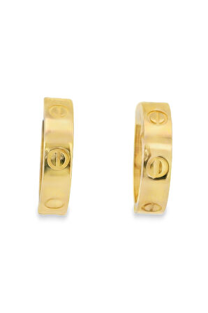 Cigold Taşsız Küpe 14 Ayar Altın 3.68 Gr OA-K1TB01029364