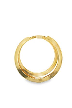 Cigold Taşsız Küpe 14 Ayar Altın 3.10 Gr OA-K1TB01029365