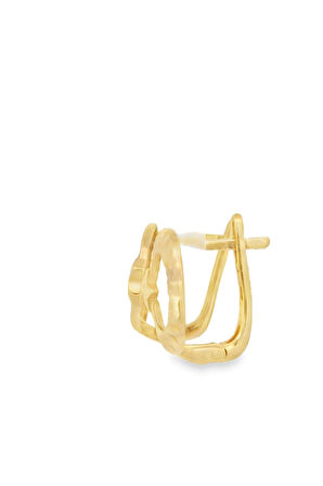 Cigold Taşsız Küpe 14 Ayar Altın 2.16 Gr OA-K1TB01029400