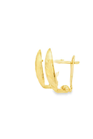 Cigold Taşsız Küpe 14 Ayar Altın 1.21 Gr OA-K1TB01029422