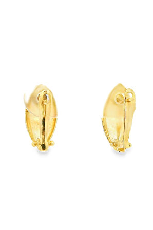 Cigold Taşsız Küpe 14 Ayar Altın 1.21 Gr OA-K1TB01029422