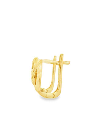 Cigold Taşsız Küpe 14 Ayar Altın 2.06 Gr OA-K1TB01029423