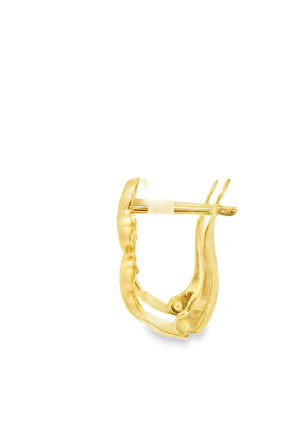 Cigold Taşsız Küpe 14 Ayar Altın 1.65 Gr OA-K1TB01029426