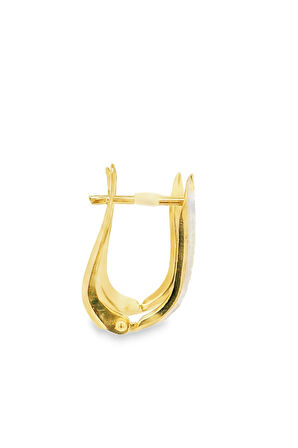 Cigold Taşsız Küpe 14 Ayar Altın 1.58 Gr OA-K1TB01029429