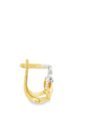 Cigold Taşlı Küpe 14 Ayar Altın 2.98 Gr OA-K1TB101029403