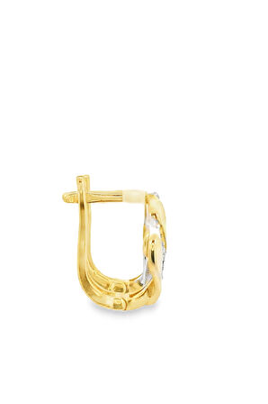 Cigold Taşlı Küpe 14 Ayar Altın 2.54 Gr OA-K1TB101029409