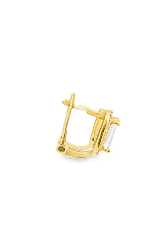 Cigold Taşlı Küpe 14 Ayar Altın 2.65 Gr OA-K1TB101029411