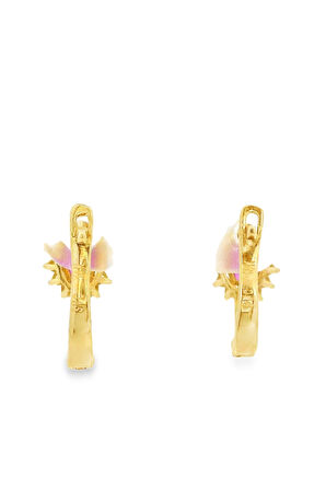 Cigold Taşlı Küpe 14 Ayar Altın 2.68 Gr OA-K1TB101029412