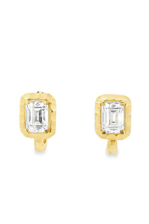 Cigold Taşlı Küpe 14 Ayar Altın 3.02 Gr OA-K1TB101029415