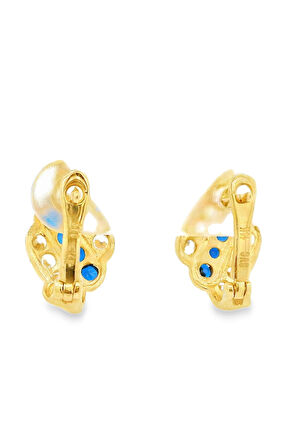 Cigold Taşlı Küpe 14 Ayar Altın 3.20 Gr OA-K1TB101029417