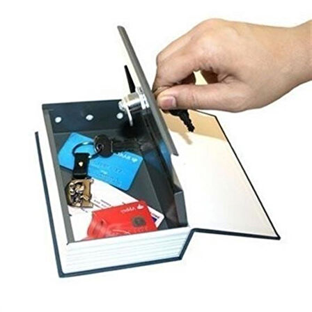 BUFFER® Kitap Görünümlü Gizli Kasa