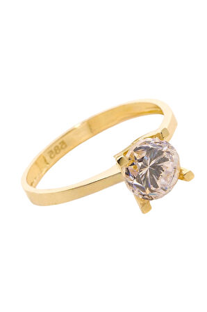 Cigold Tektaş Yüzük 14 Ayar Altın 2,13 Gr OA-K21501028839