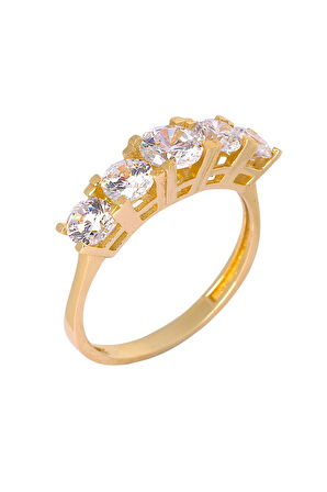 Cigold Taşlı Yüzük 14 Ayar Altın 2.79 Gr OA-K21501028968