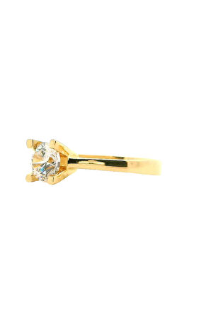 Cigold Tektaş Yüzük 14 Ayar Altın 1.50 Gr OA-K21501029228
