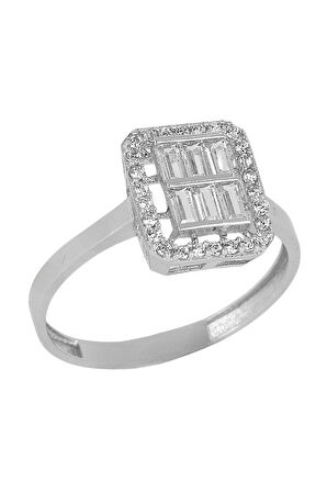 Cigold Taşlı Yüzük 14 Ayar Altın 1.73 Gr OA-K21501038890