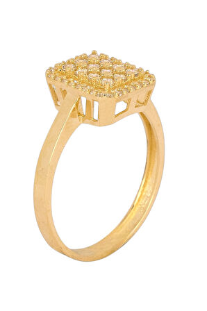 Cigold Tektaş Yüzük 14 Ayar Altın 2,01 Gr OA-K21601028882