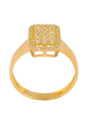 Cigold Tektaş Yüzük 14 Ayar Altın 2,01 Gr OA-K21601028882