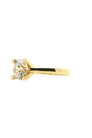Cigold Tektaş Yüzük 14 Ayar Altın 2.33 Gr OA-K21601029218